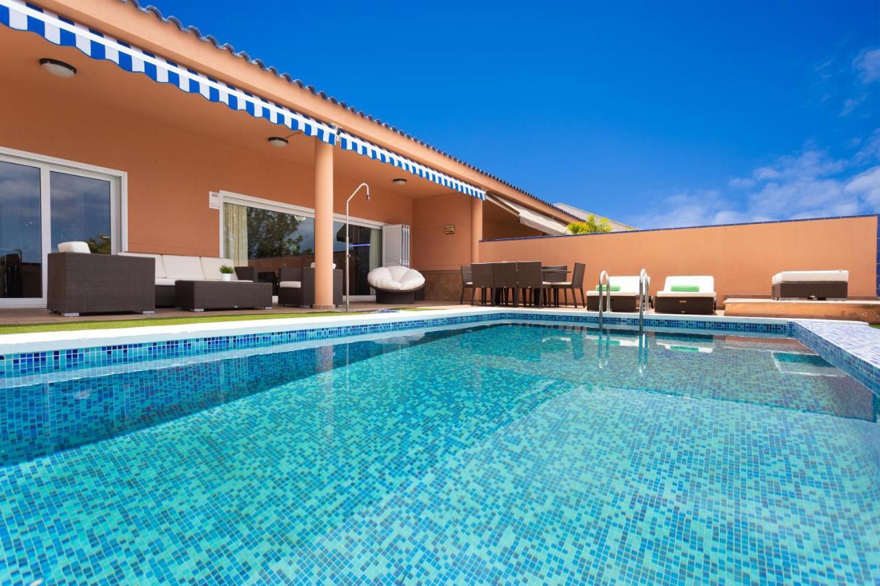 Maravillosa Villa De Lujo Con Piscina Privada Puerto de Santiago  Buitenkant foto