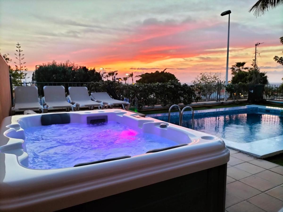 Maravillosa Villa De Lujo Con Piscina Privada Puerto de Santiago  Buitenkant foto