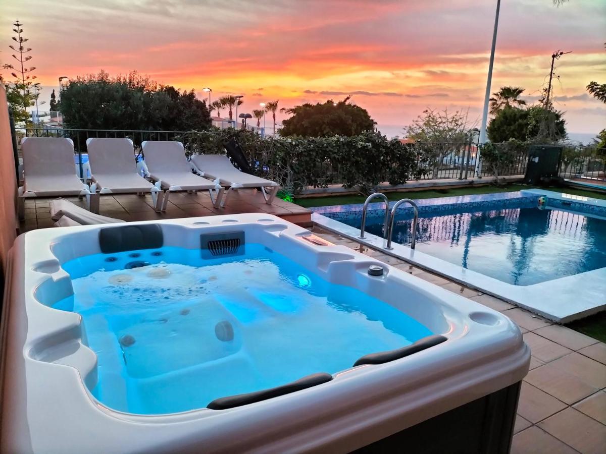Maravillosa Villa De Lujo Con Piscina Privada Puerto de Santiago  Buitenkant foto