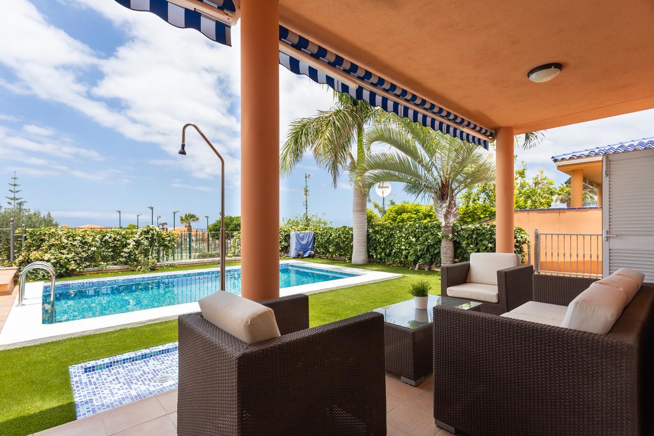 Maravillosa Villa De Lujo Con Piscina Privada Puerto de Santiago  Buitenkant foto