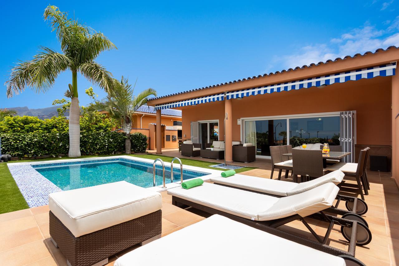 Maravillosa Villa De Lujo Con Piscina Privada Puerto de Santiago  Buitenkant foto